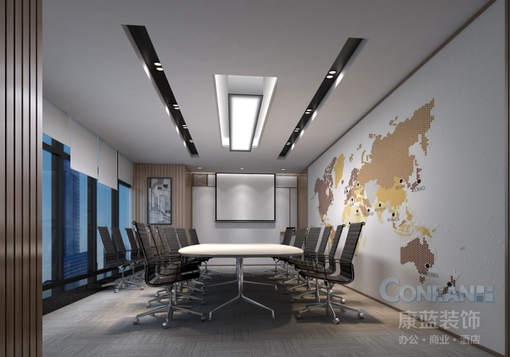 赫美集团办公空间升级改造装修工程