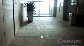 卓越城深长城律师事务所装修工程施工现场